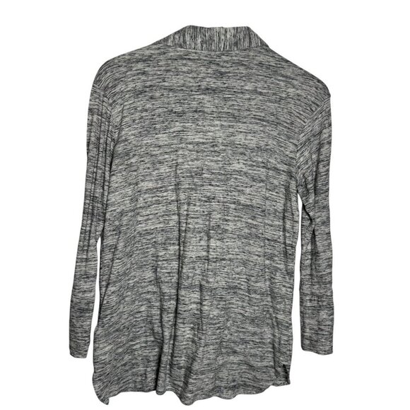 JAMES PERSE melange button down shirt long sleeve womens size 3 heather gray - Picture 4 of 8